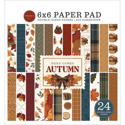 Carta Bella - Here Comes Autumn - 6x6 Paper Pad