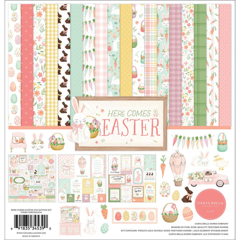 Carta Bella - Here Comes Easter  - 12x12 Collection Kit