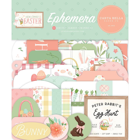 Carta Bella - Here Comes Easter - Ephemera