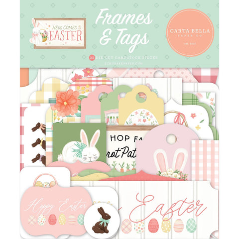 Carta Bella - Here Comes Easter - Frames & Tags – Country Craft Creations