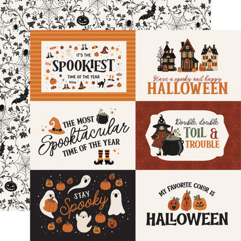 Carta Bella - Handmade Halloween - 12x12 Single Sheets/ 6x4 Journaling Cards