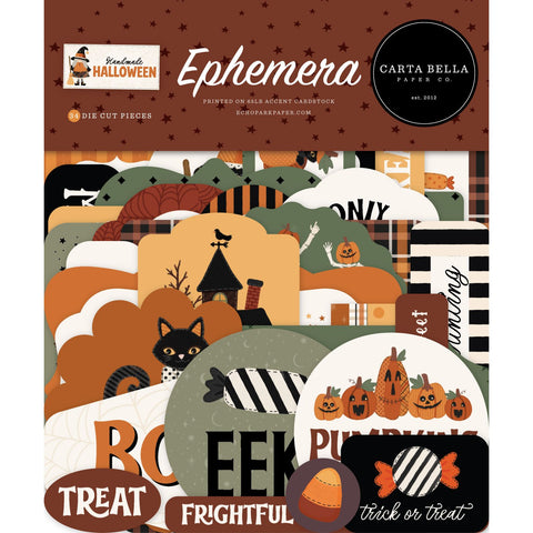 Carta Bella - Handmade Halloween - Ephemera