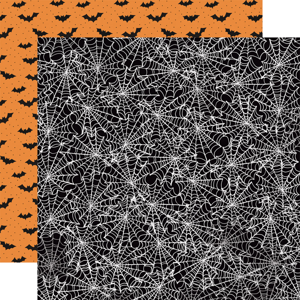 Carta Bella - Halloween - 12x12 Single Sheet / Winding Webs