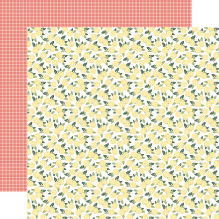 Carta Bella - Lemonade - 12x12 Single Sheets / Let's Make Lemonade