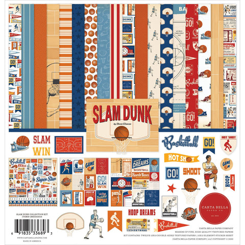 Carta Bella - Slam Dunk - 12x12 Collection Kit