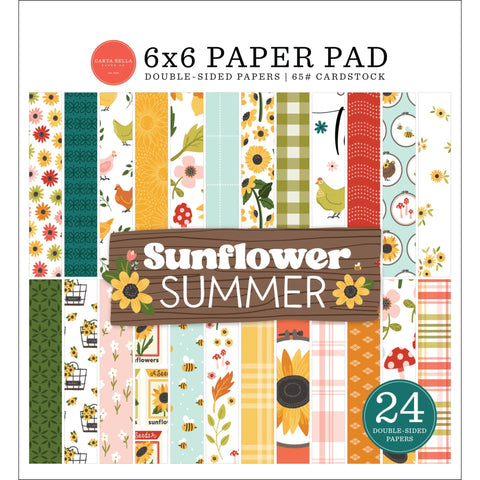 Carta Bella - Sunflower Summer - 6x6 Paper Pad