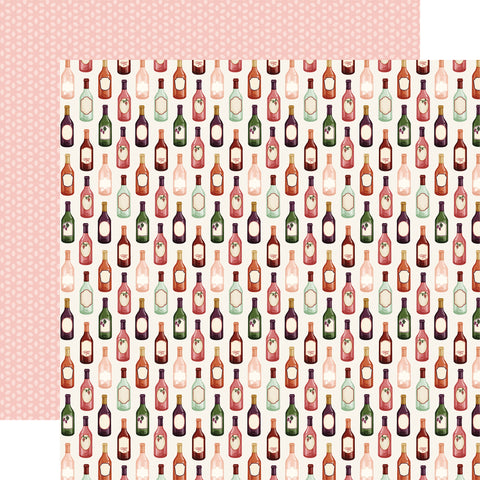 Carta Bella - Wine - 12x12 Single Sheets - Wine Cellar Collection
