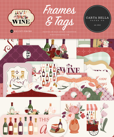 Carta Bella - Wine - Frames & Tags