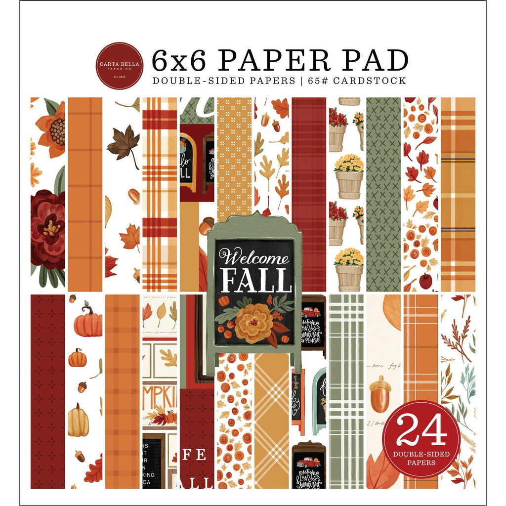 Carta Bella - Welcome Fall - 6x6 Paper Pad