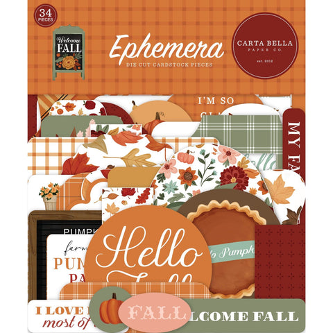 Carta Bella - Welcome Fall - Ephemera