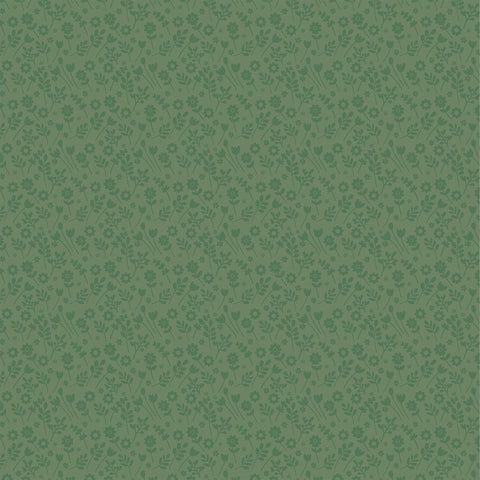 Echo Park - Chickens - 12x12 Single Sheets - Flocked Floral