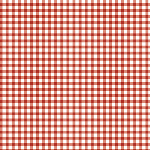 Echo Park - Chickens - 12x12 Single Sheets - Together Plaid