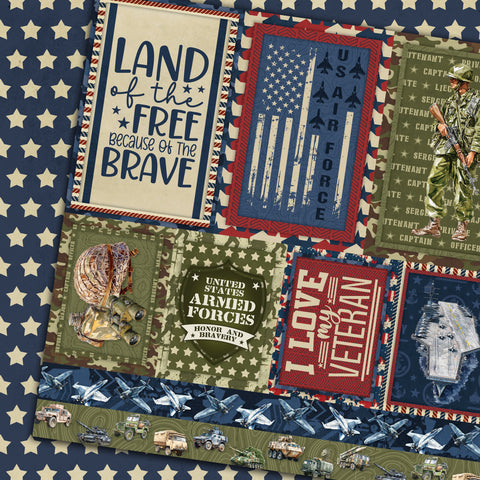 Country Craft Creations - Called to Serve - 12x12