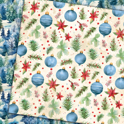 Country Craft Creations - Christmas at the Inn - 8x8 - Cotton Bristol