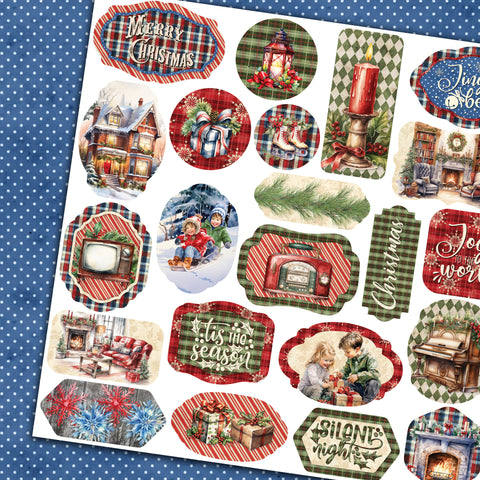 Country Craft Creations - Christmas at the Inn - 8x8 - Cotton Bristol