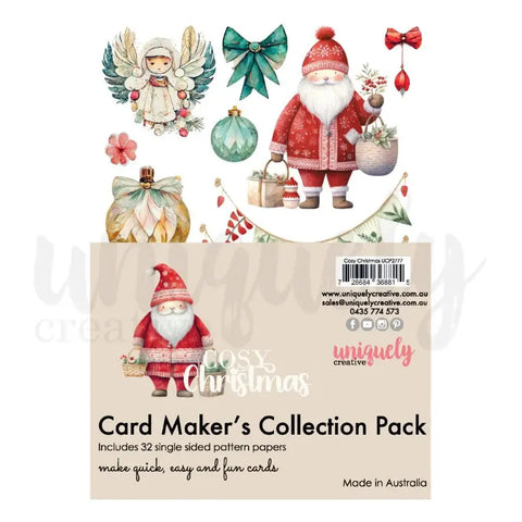 Uniquely Creative - Cosy Christmas Card Maker's Collection Pack