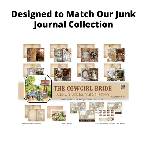 Country Craft Creations - Card Fronts - The Country Vow