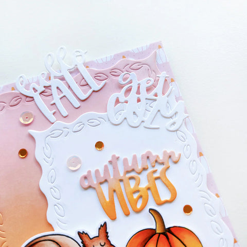 Catherine Pooler - Cozy Fall Trio Word Dies