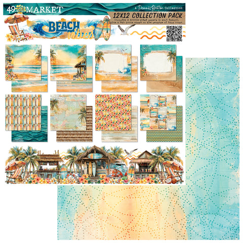 49 & Market - Beach Vibes - 12x12 Collection Pack