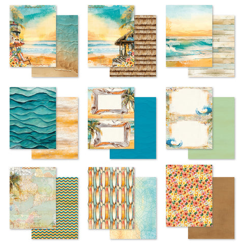 49 & Market - Beach Vibes - 6x8 Collection Pack