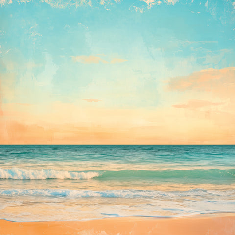49 & Market - Beach Vibes - 12x12 Single Sheets - Tides