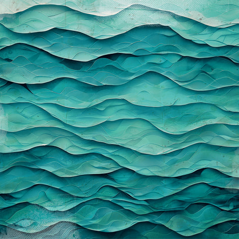 49 & Market - Beach Vibes - 12x12 Single Sheets - Surf