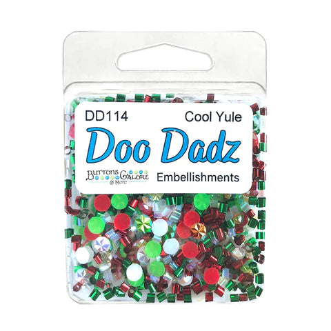 Buttons Galore & More - Shaker Embellishments - Doo Dadz - Cool Yule / DD114