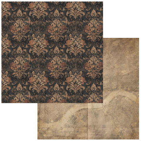 49 & Market - Nostalgic Memories - 12x12 Single Sheets - Heritage