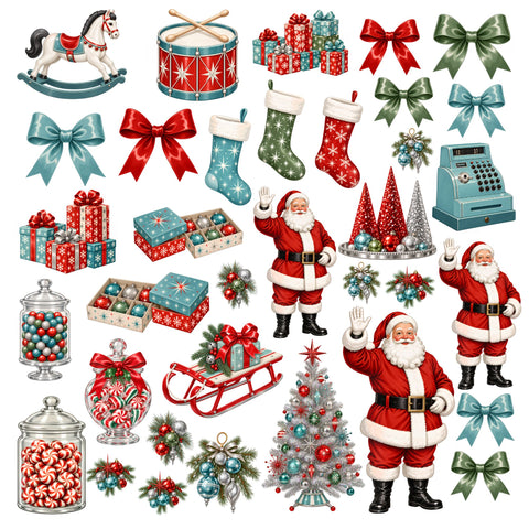 Country Craft Creations - Christmas at the Five & Dime - 12x12 Paper Collection (PREORDER - shipping November 12th)