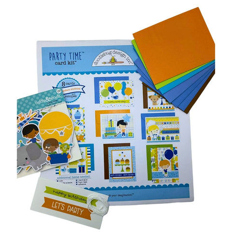 Doodlebug - Party Time - Card Kit / 8210