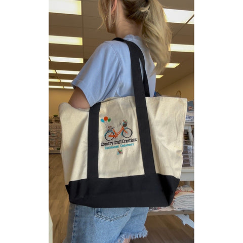 Country Craft Creations - Canvas Tote Bags