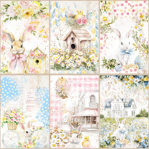 Country Craft Creations -  Easter Village 12x12 - 29 Sheets