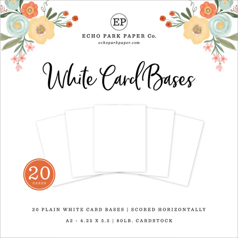 Echo Park - A2 Scored Horizontal Card Base Set