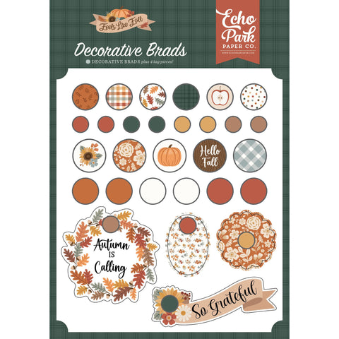 Echo Park - Feels Like Fall - Decorative Brads