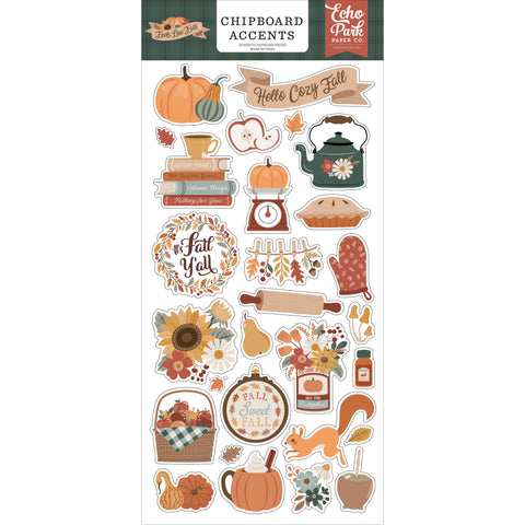Echo Park - Feels Like Fall - Chipboard Accents