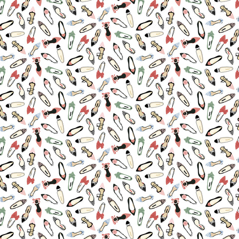 Echo Park - Fashion - 12x12 Single Sheet - Perfect Pair Of Shoes