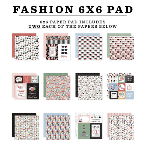 Echo Park - Fashion - 6x6 Paper Pad