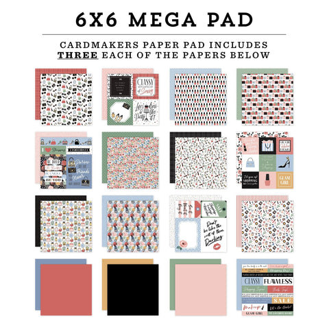 Echo Park - Fashion - 6x6 Mega Pad