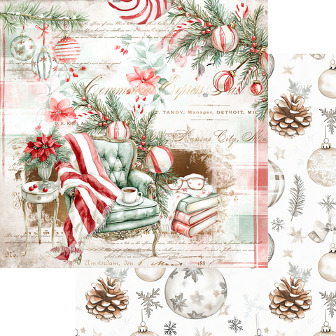 Country Craft Creations - Christmas Delights - 8x8 - Cotton Bristol