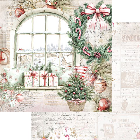 Country Craft Creations - Christmas Delights - 8x8 - Cotton Bristol
