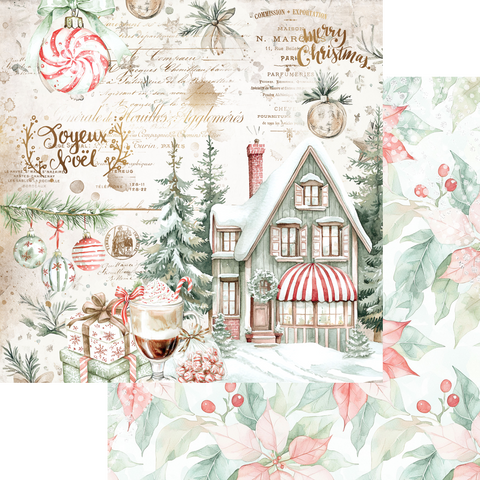 Country Craft Creations - Christmas Delights - 8x8 - Cotton Bristol