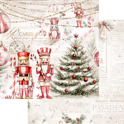 Country Craft Creations - Christmas Delights - 8x8 - Cotton Bristol