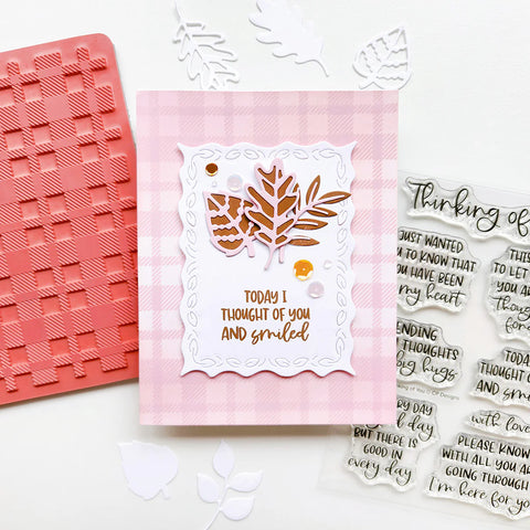 Catherine Pooler - Inside Out Thinking of You Sentiments Stamp Set