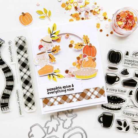 Catherine Pooler - Flavors of Fall Stamp & Die Bundle