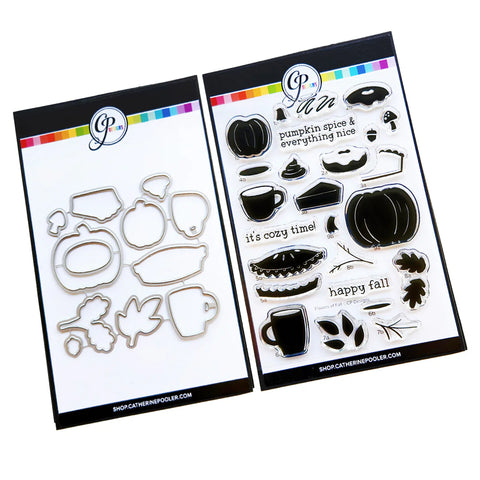 Catherine Pooler - Flavors of Fall Stamp & Die Bundle