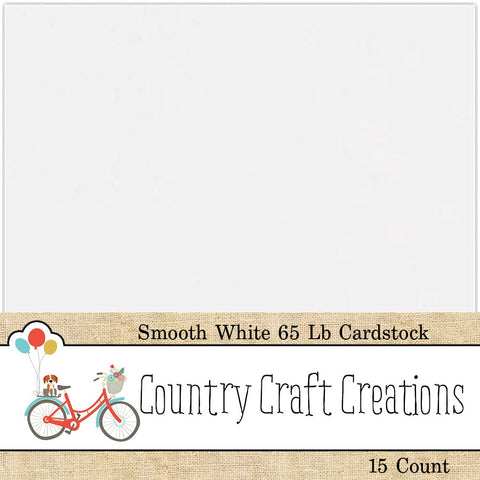 Artisan Cardstock 65lb / Perfect for Matting 12x12 / 15 Pack smooth