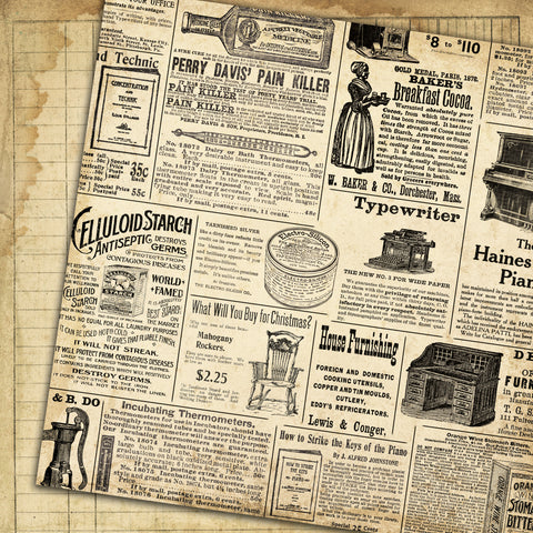 Country Craft Creations - General Store - 8x8 - Cotton Bristol