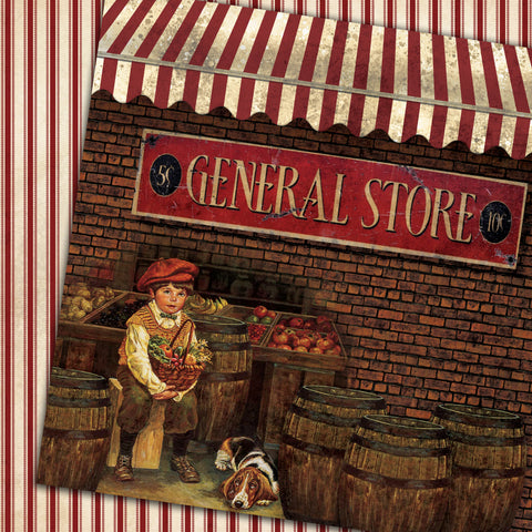 Country Craft Creations - General Store - 8x8 - Cotton Bristol