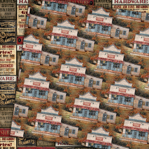 Country Craft Creations - General Store - 12x12 - Cotton Bristol