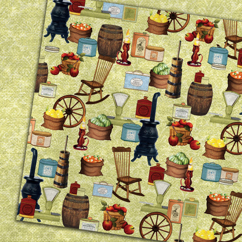 Country Craft Creations - General Store - 8x8 - Cotton Bristol